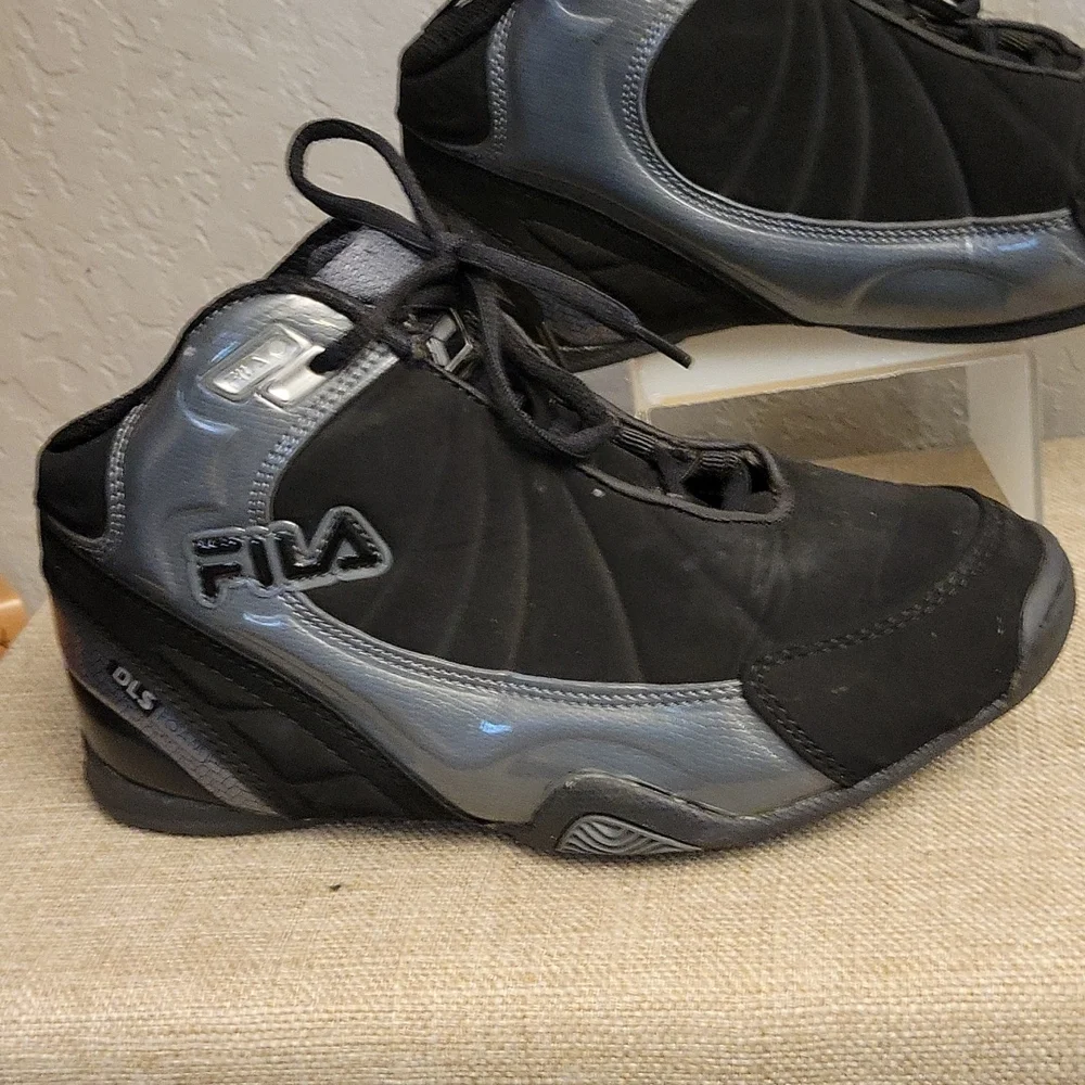 FILA Boys Sneakers 4 Black Silver